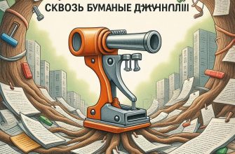 Пробиваемся сквозь бумажные джунгли: Как дырокол для люверсов стал нашим незаменимым помощником