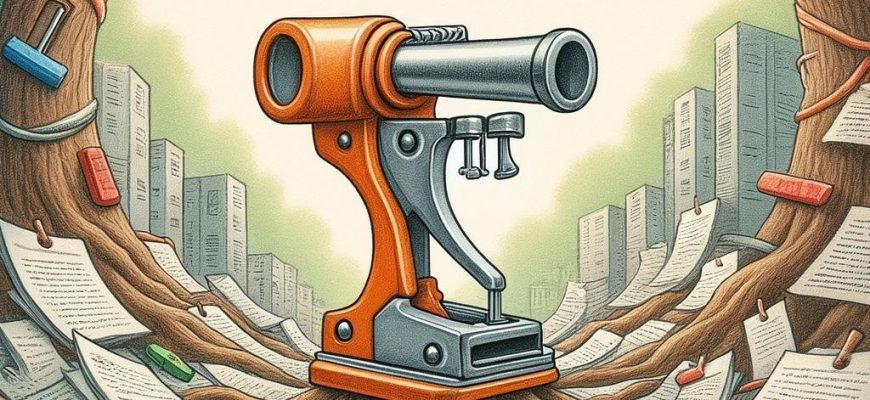 Пробиваемся сквозь бумажные джунгли: Как дырокол для люверсов стал нашим незаменимым помощником